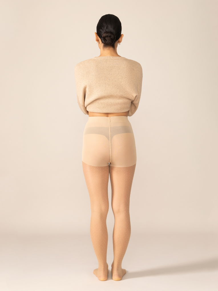 Collant effet résille - Dune