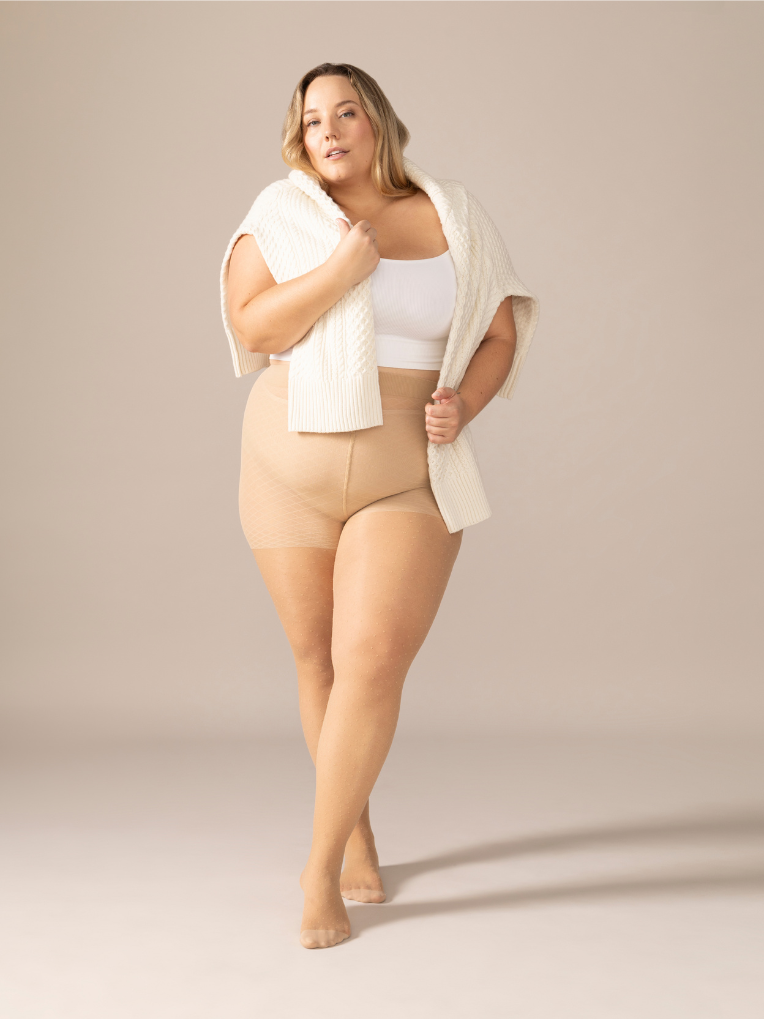 Collant effet résille - Dune