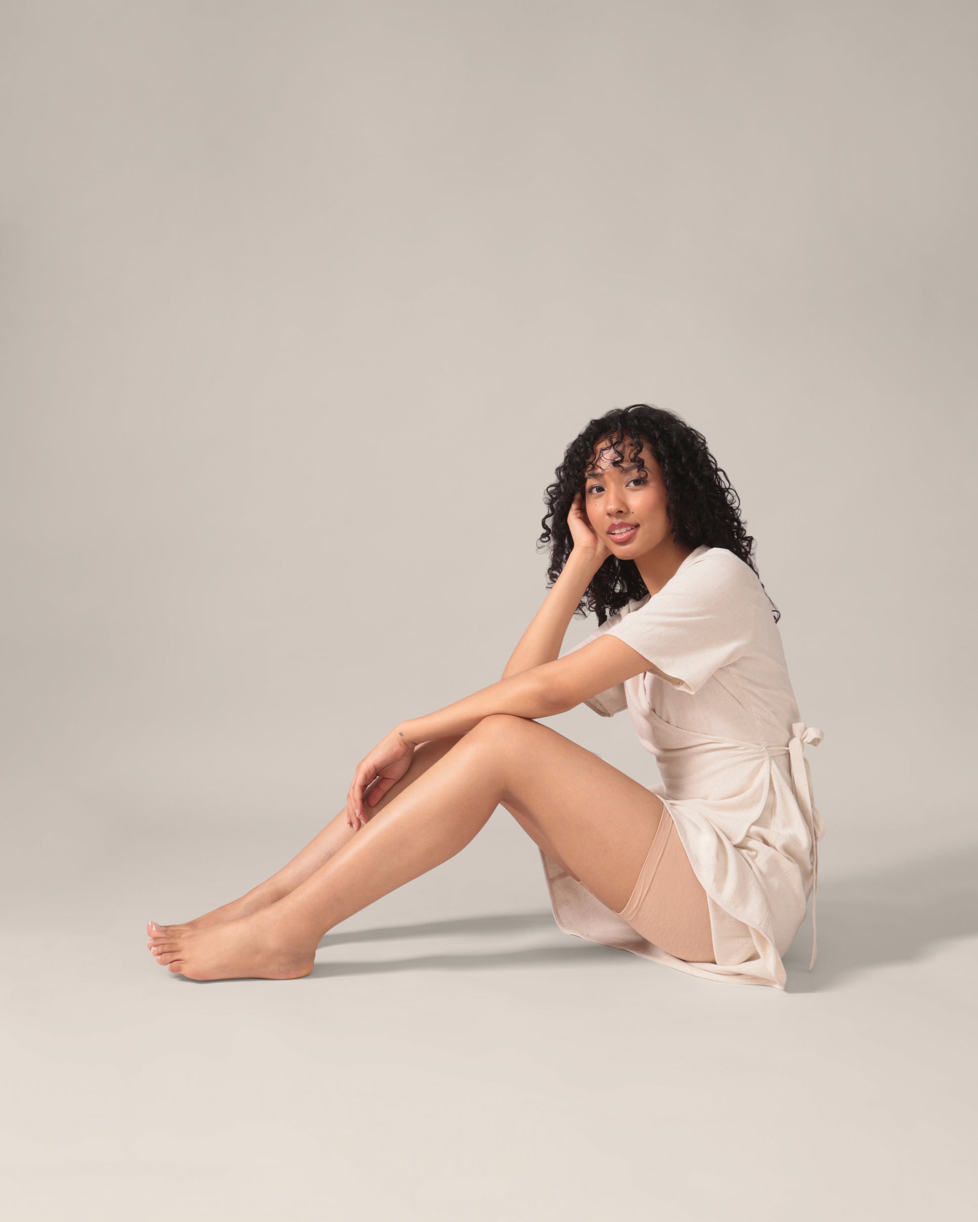 Short sans coutures motif léopard - Dune