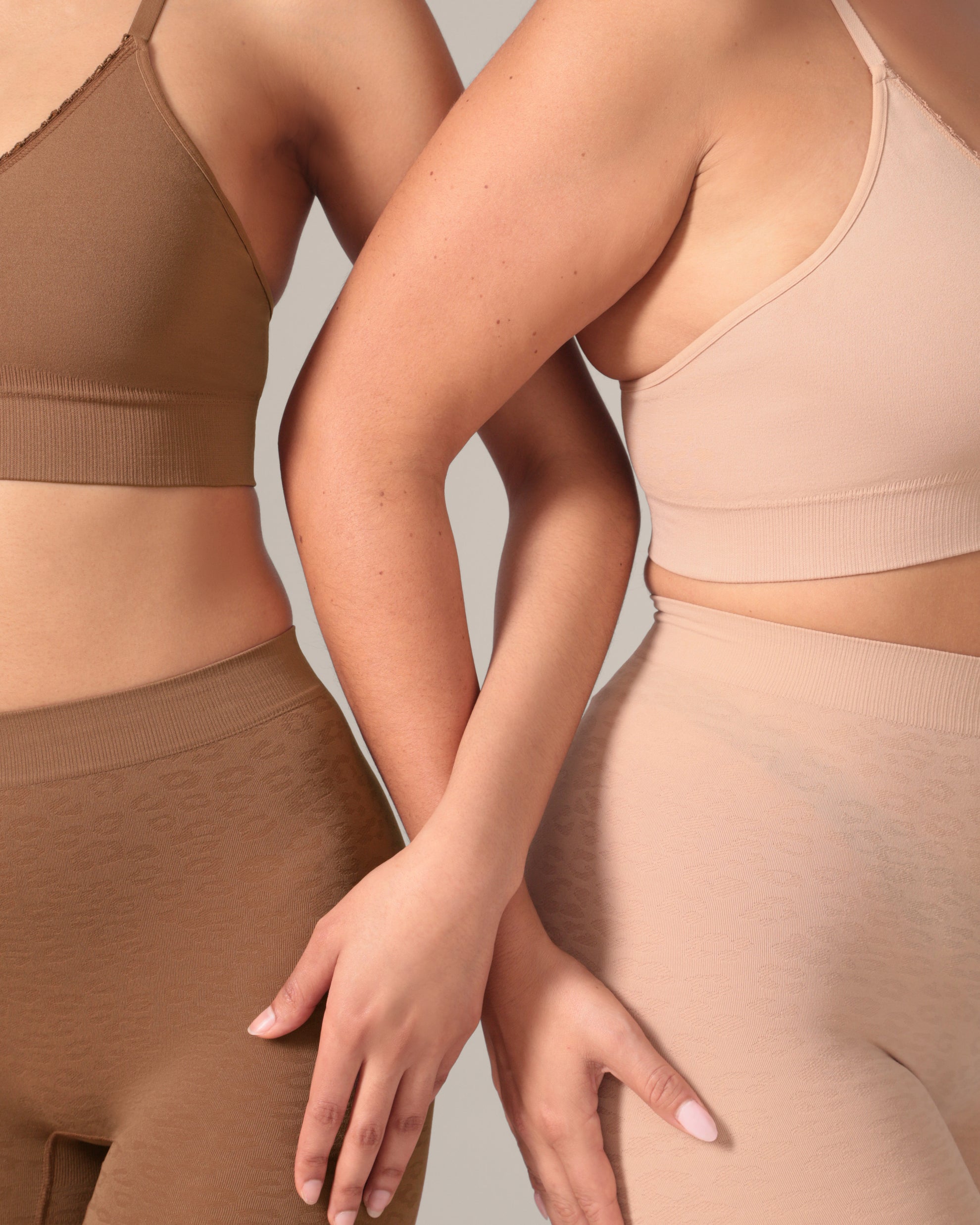 Leopard Soft Touch Seamless Undershorts in Coffee