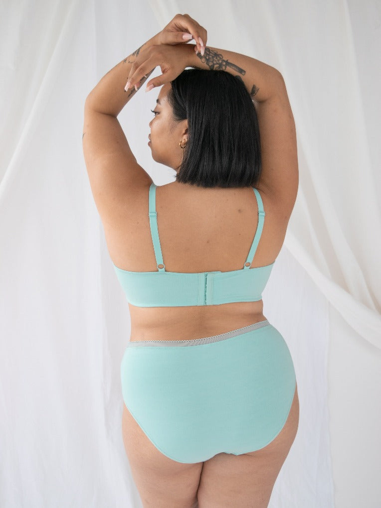 Culotte en coton bio - Vert