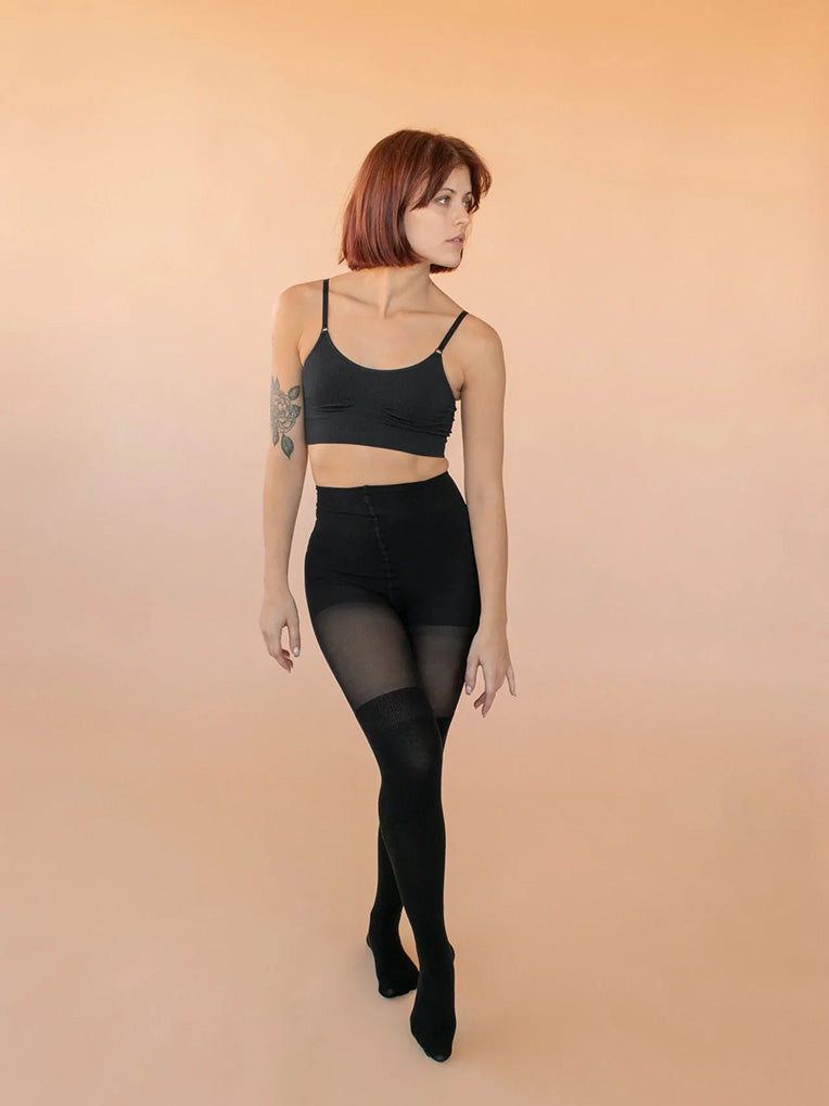 eco black warm otk tights